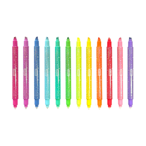 Make No Mistake! Glittery Erasable Markers (Set of 12)