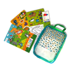 Let's Go! Activity & Coloring Kit - Robo Dinos