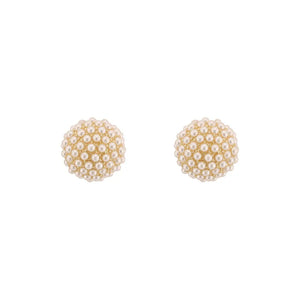 Pearl Caviar Post Earrings