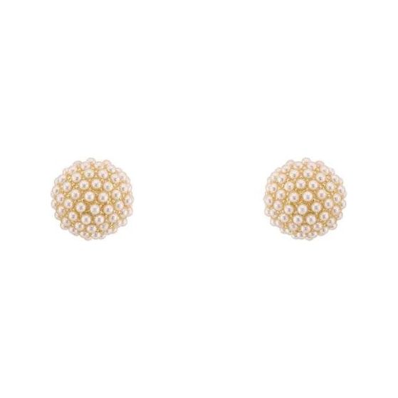 Pearl Post Earrings