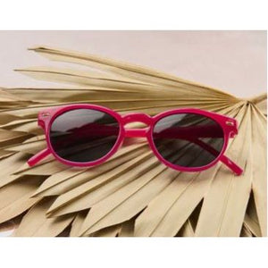 Boho Sun Peepers Polarized Sunglasses - Fuchsia