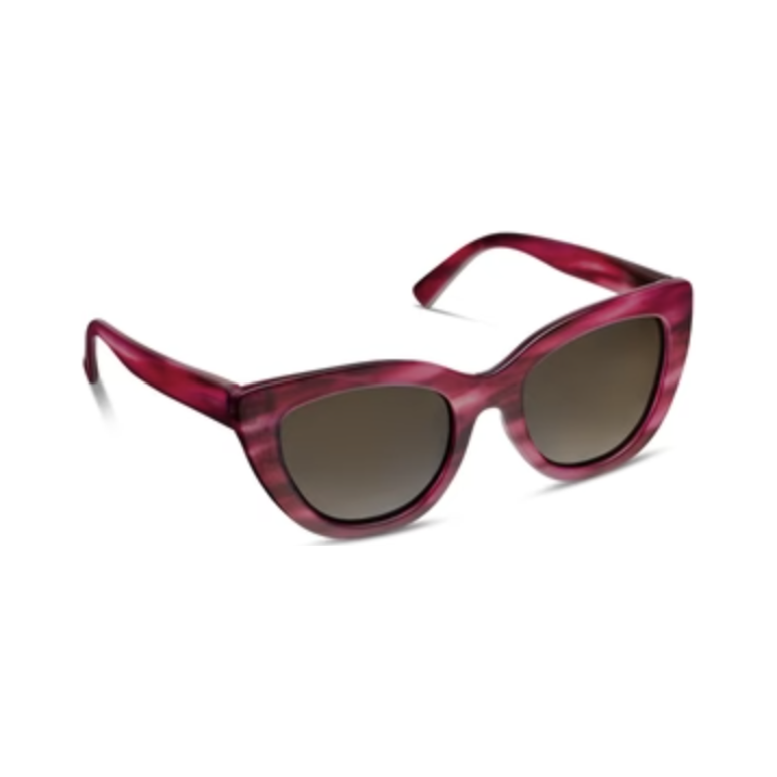 Capri Peepers - Polarized Sunglasses - Magenta Horn