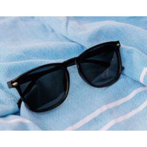 Solstice Sun Peepers Polarized Sunglasses - Black