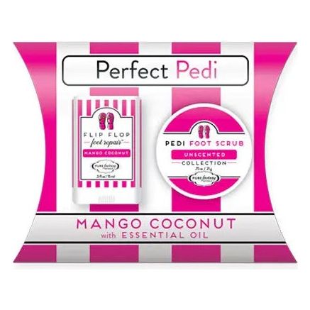 Perfect Pedi Gift Pouch - Mango Coconut