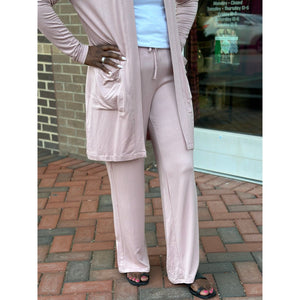 Tara Mid-Rise Lounge Pants - Rose