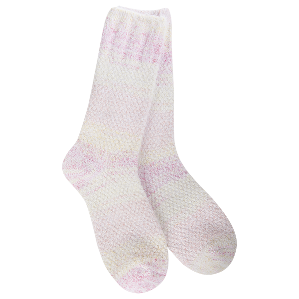 Weekend Soft Crew Socks - Pink Lemonade