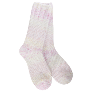 Weekend Soft Crew Socks - Pink Lemonade