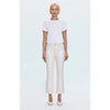 Pistola Lennon High Rise Crop Boot Jean - Ivory Luster