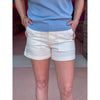 Pistola Marissa High Rise Utility Short - White
