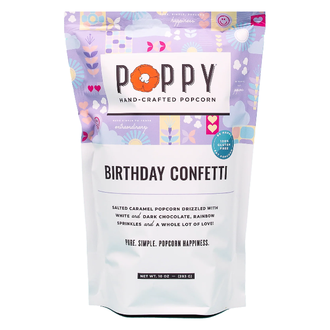 Poppy - Birthday Confetti Market Bag