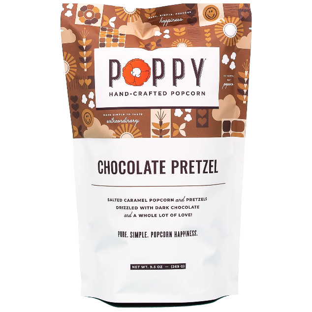 Poppy - Dark Chocolate Pretzel Market Bag