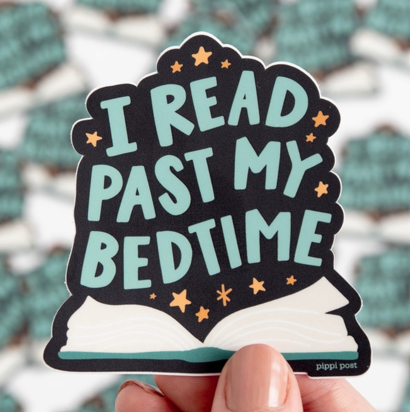 I Read Past My Bedtime Sticker