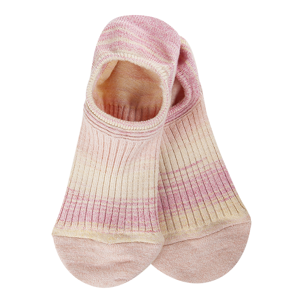 Weekend Ribbed Low Socks - Pink Lemonade