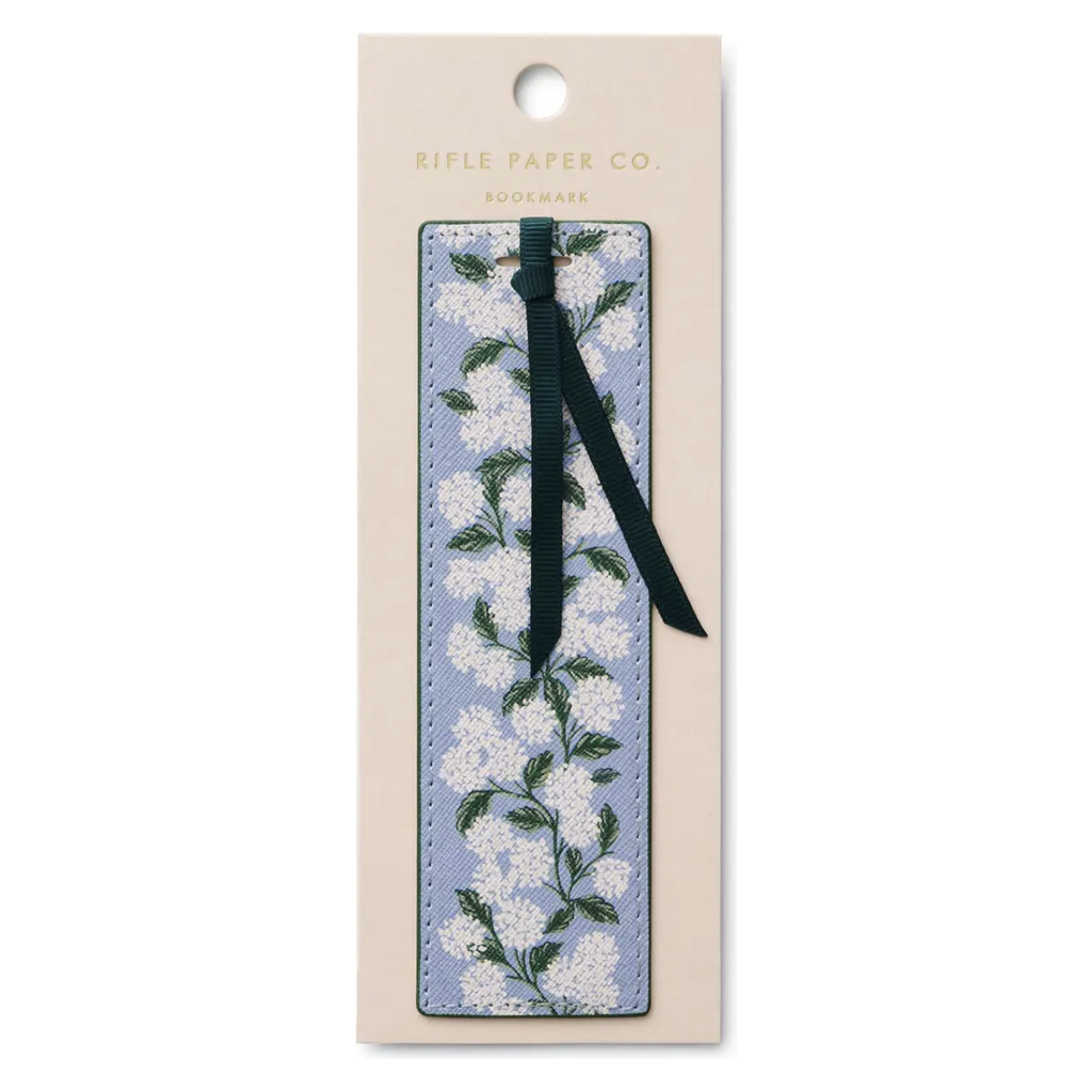 Rifle Paper Hydrangea Bookmark