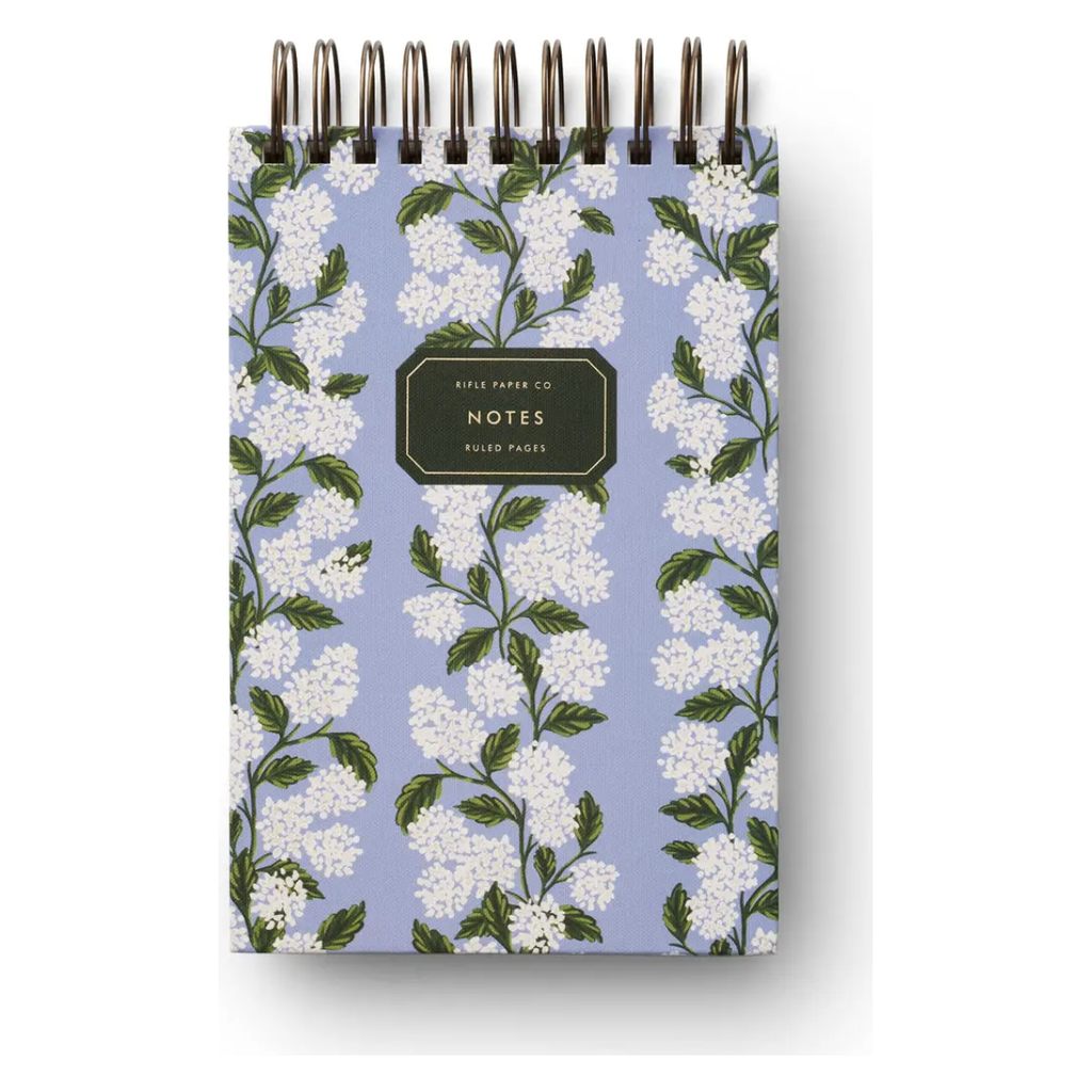 Rifle Paper Hydrangea Desktop Spiral Notepad