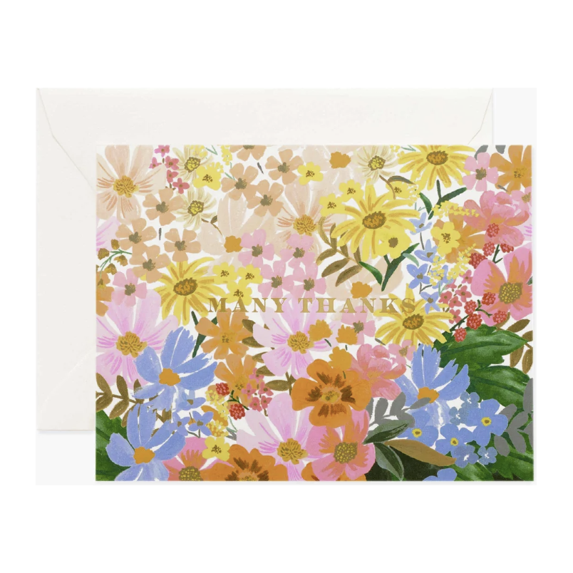 Rifle Paper Marguerite Thank You Greeting Card