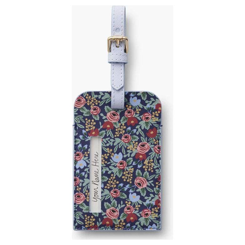 Rifle Paper Rosa Luggage Tag