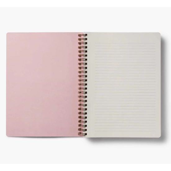 Rifle Paper Dahlia Spiral Notebook