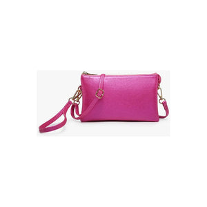 Riley Rubellite Crossbody Wristlet