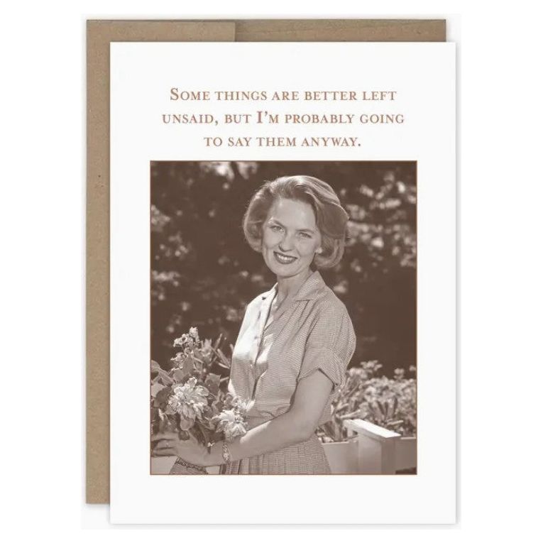 Say Them Anyway What A Hoot Card
