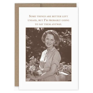 Say Them Anyway What A Hoot Card
