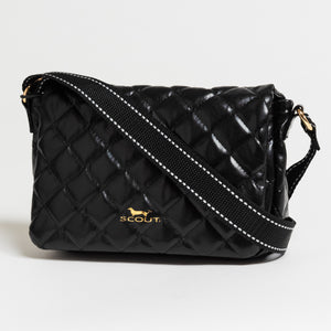 SCOUT After Hours Crossbody Bag - Black Quilted