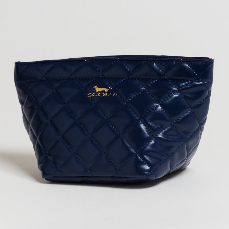 SCOUT Crown Jewels Makeup Bag - Navy Quilted