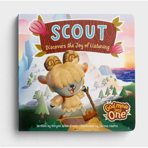 Scout Discovers the Joy of Listening Children's Board Book