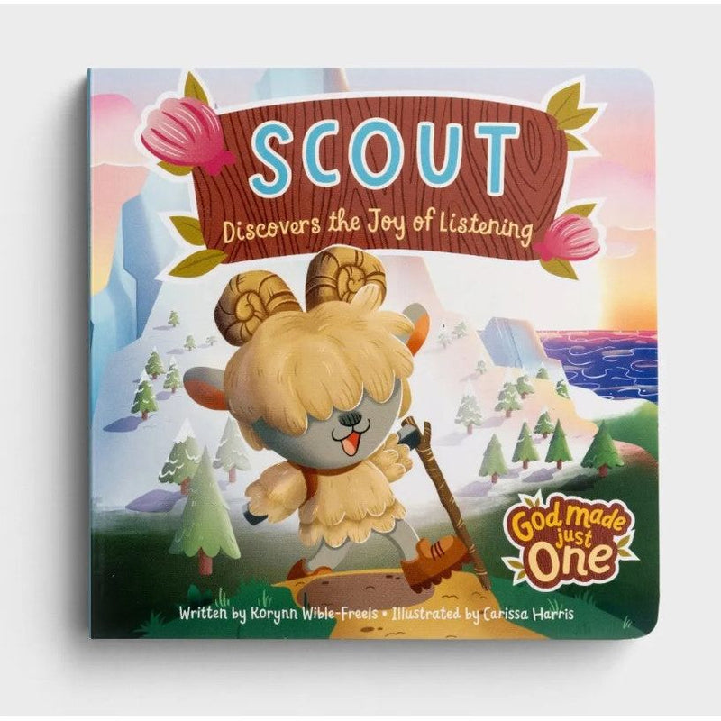 Scout Discovers the Joy of Listening Children's Board Book