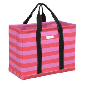 SCOUT Roadtripper Open-Top Tote - Bubblegum and Watermelon