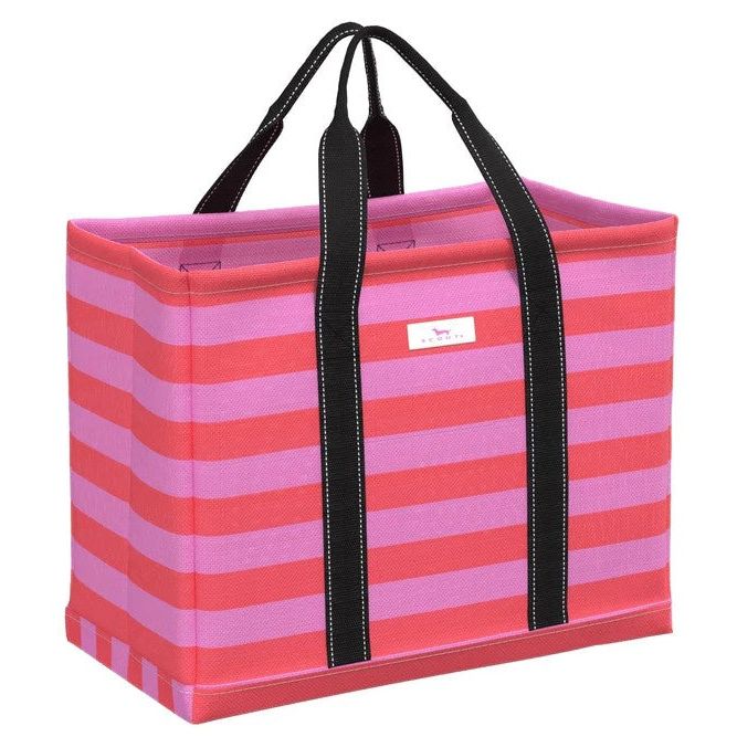 SCOUT Roadtripper Open-Top Tote - Bubblegum and Watermelon
