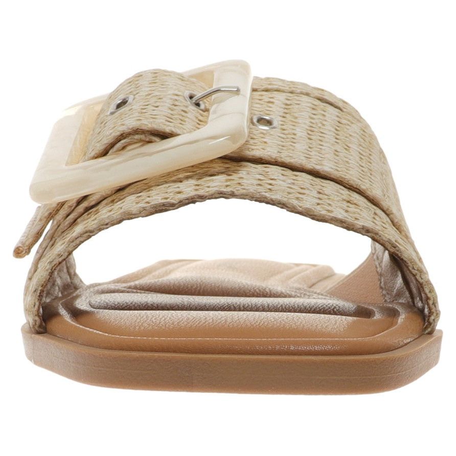 Shay Slip On Slide Sandal - Natural