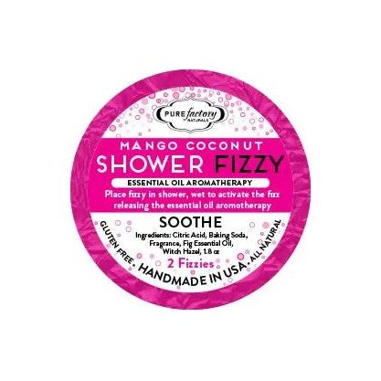 Shower Fizzy - Serenity Mango Coconut and Lavender