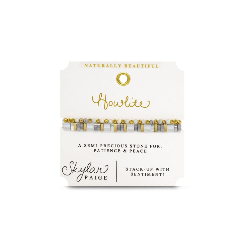 HOWLITE - Naturally Beautiful Stacker Bracelet