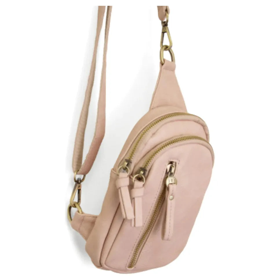 Skyler Sling Bag - Rose Quartz