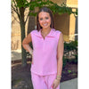 Jana Soft Modal Sleeveless Top - Candy Pink