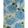 Nova Embroidered Floral Beaded Spaghetti Tie Top - Blue/Ivory