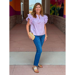 Dear John Blaire High Rise Straight Leg Jean - South Bay