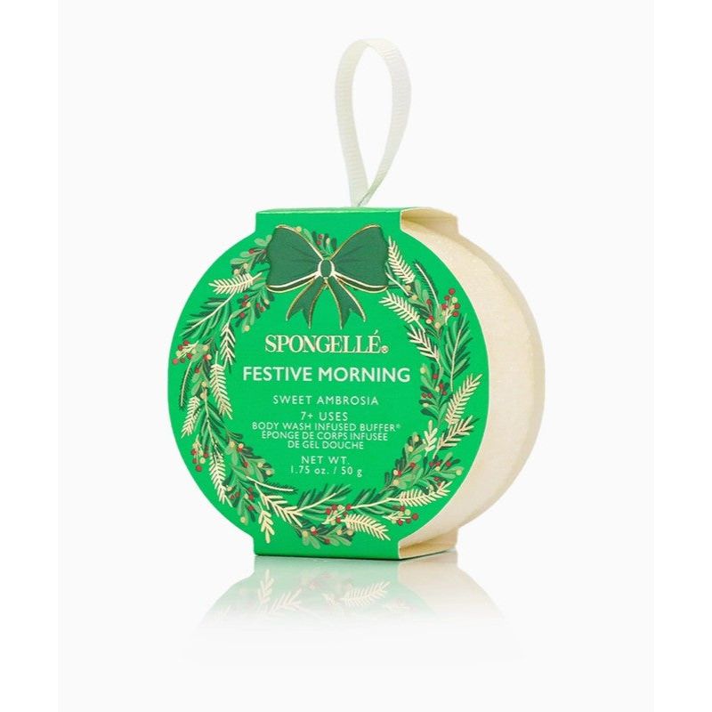 Festive Morning -  Sweet Ambrosia Holiday Wreath Body Buffer