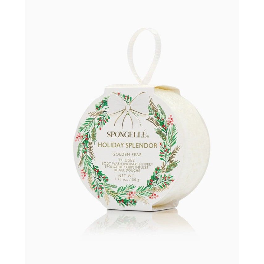 Holiday Splendor - Golden Pear Holiday Wreath Body Buffer