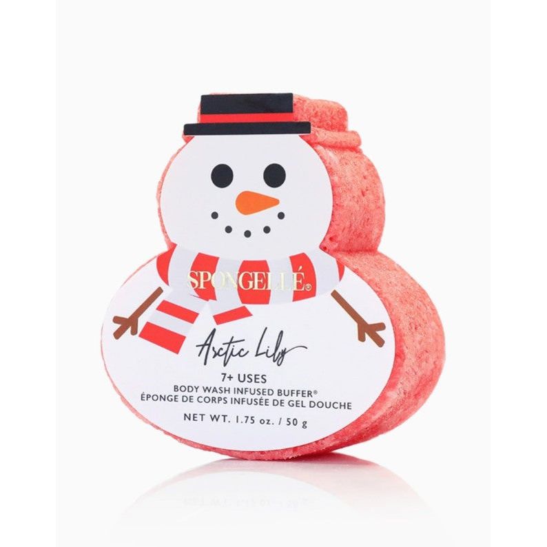 Arctic Lily Snowman Holiday Buffer