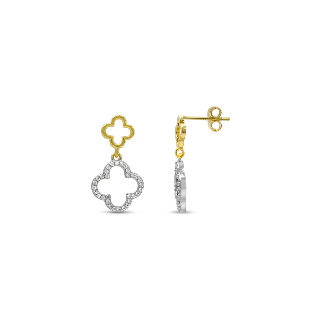 Stia Jewelry - Open Clover Dangle Earring