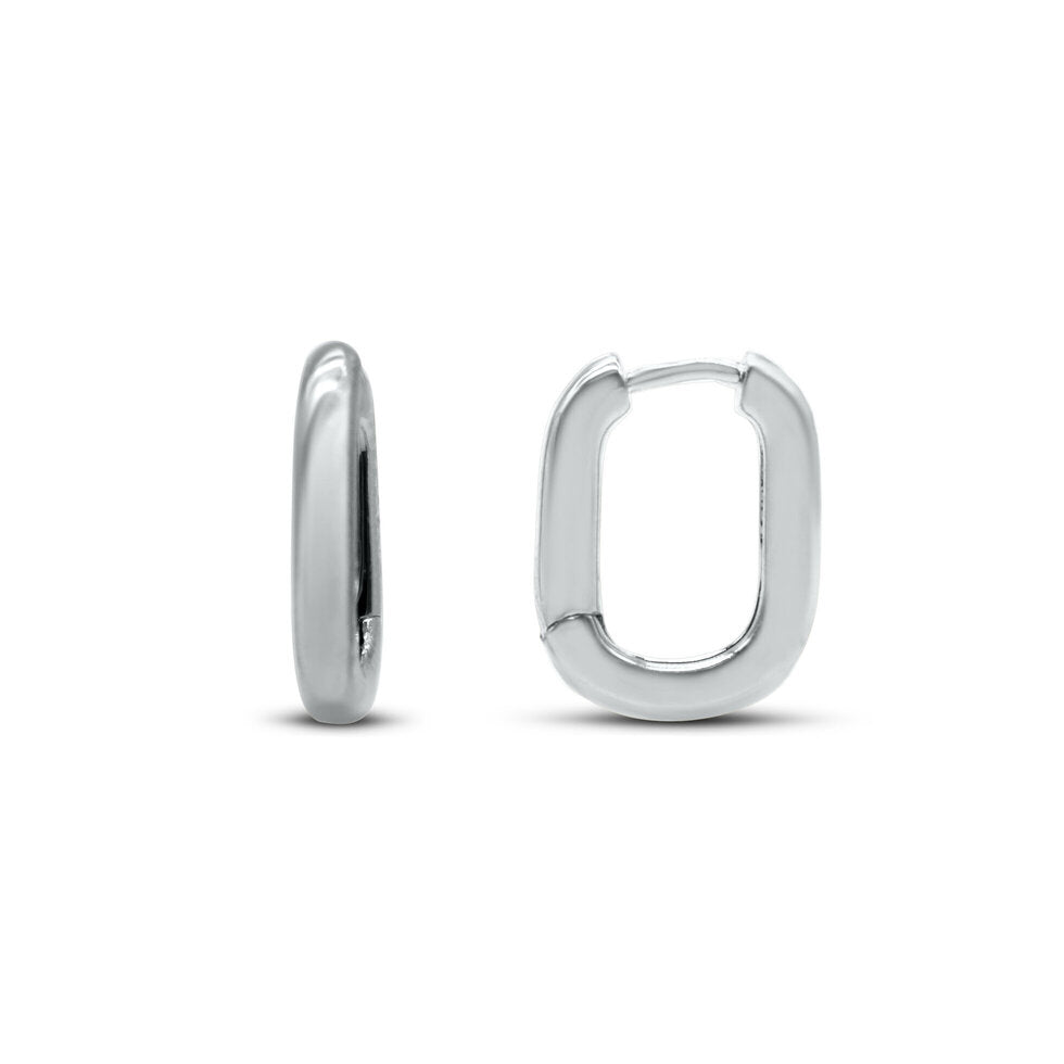 Stia Jewelry - Bold Huggie (Silver)