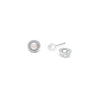 Stia Jewelry - Dress Up Earring Pearl - Silver