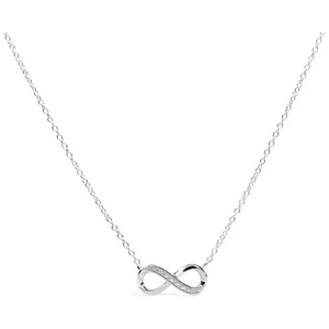 Stia Jewelry - Beyond Infinity Necklace (Silver)