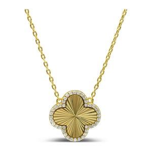 Stia Jewelry - Burst Clover Necklace (Gold)