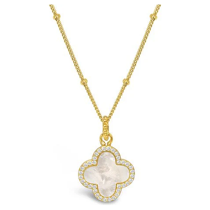 Stia Jewelry - Classy Clover Necklace (Gold)