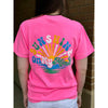 Sunshine On My Mind Graphic Tee - Neon Pink