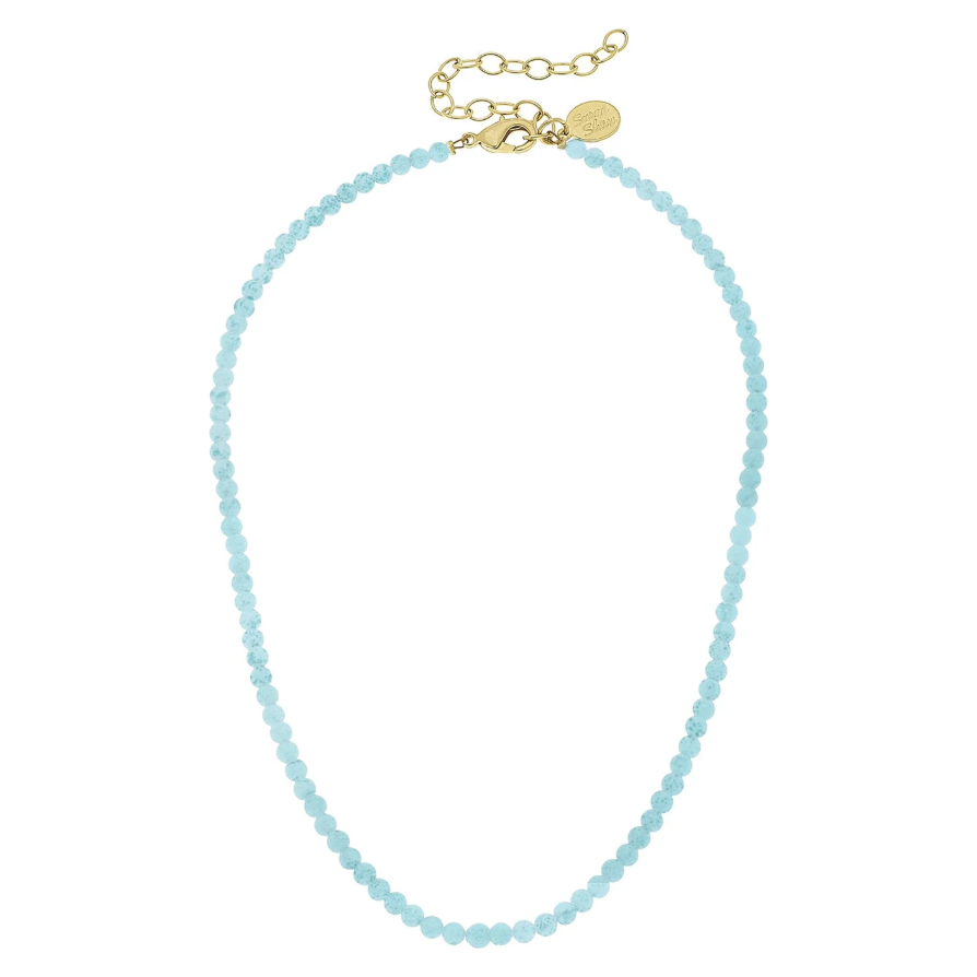 Susan Shaw Alys Necklace - Aqua