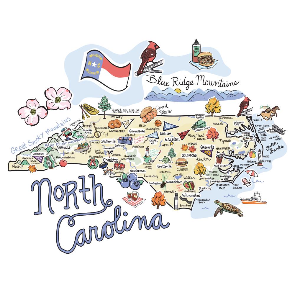 Swig 24 oz Party Cup - North Carolina